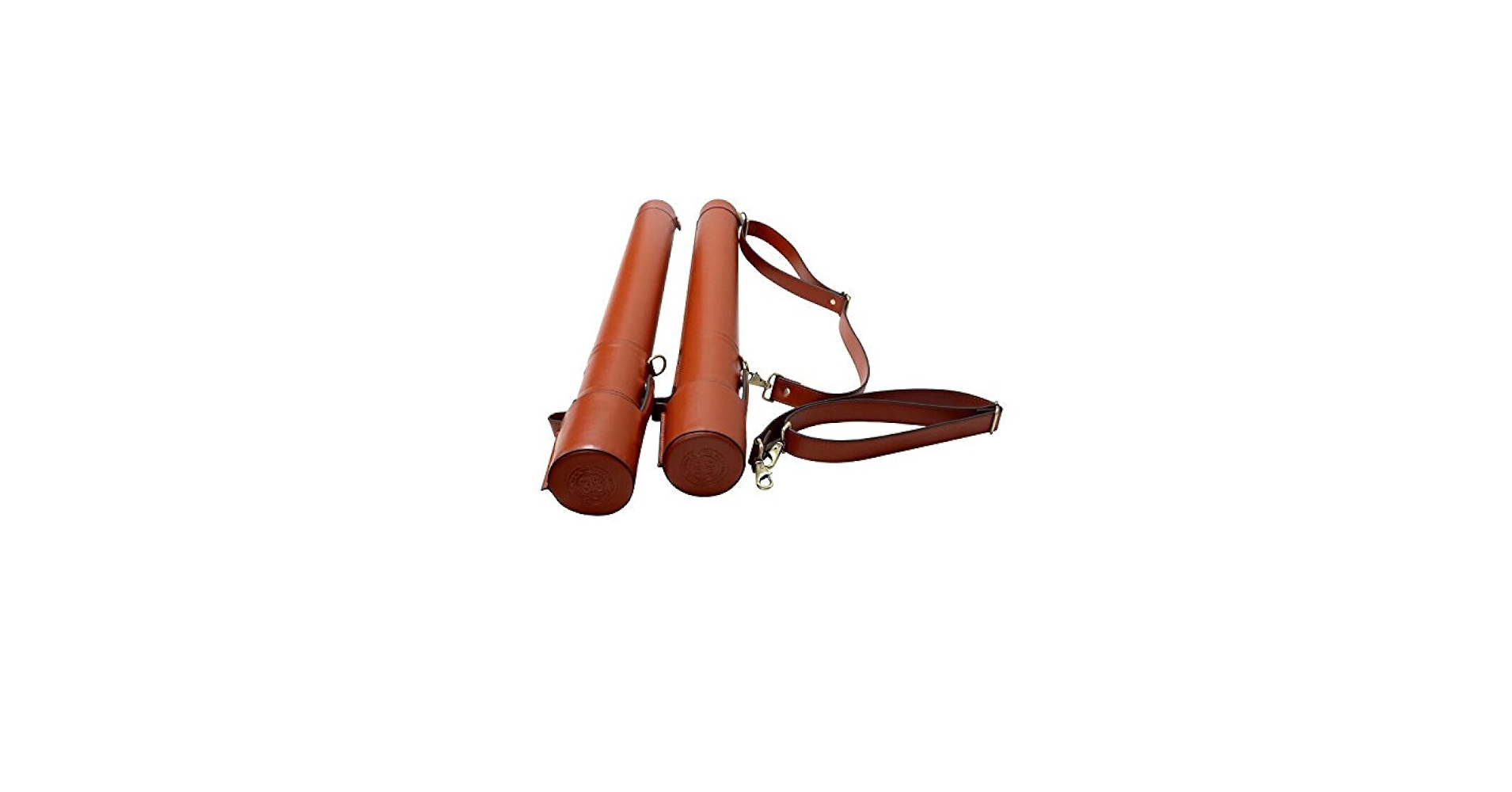 Amazon.co.jp: QI レザーフライフィッシングロッドチューブ/ケース