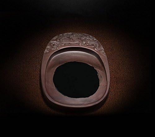 Amazon.co.jp: 端渓 6吋 硯石 端渓硯 実用硯 木箱 書道用品YANTAI-L12