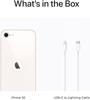 Amazon.com: Apple iPhone SE 3rd Gen, 64GB, Starlight - Unlocked
