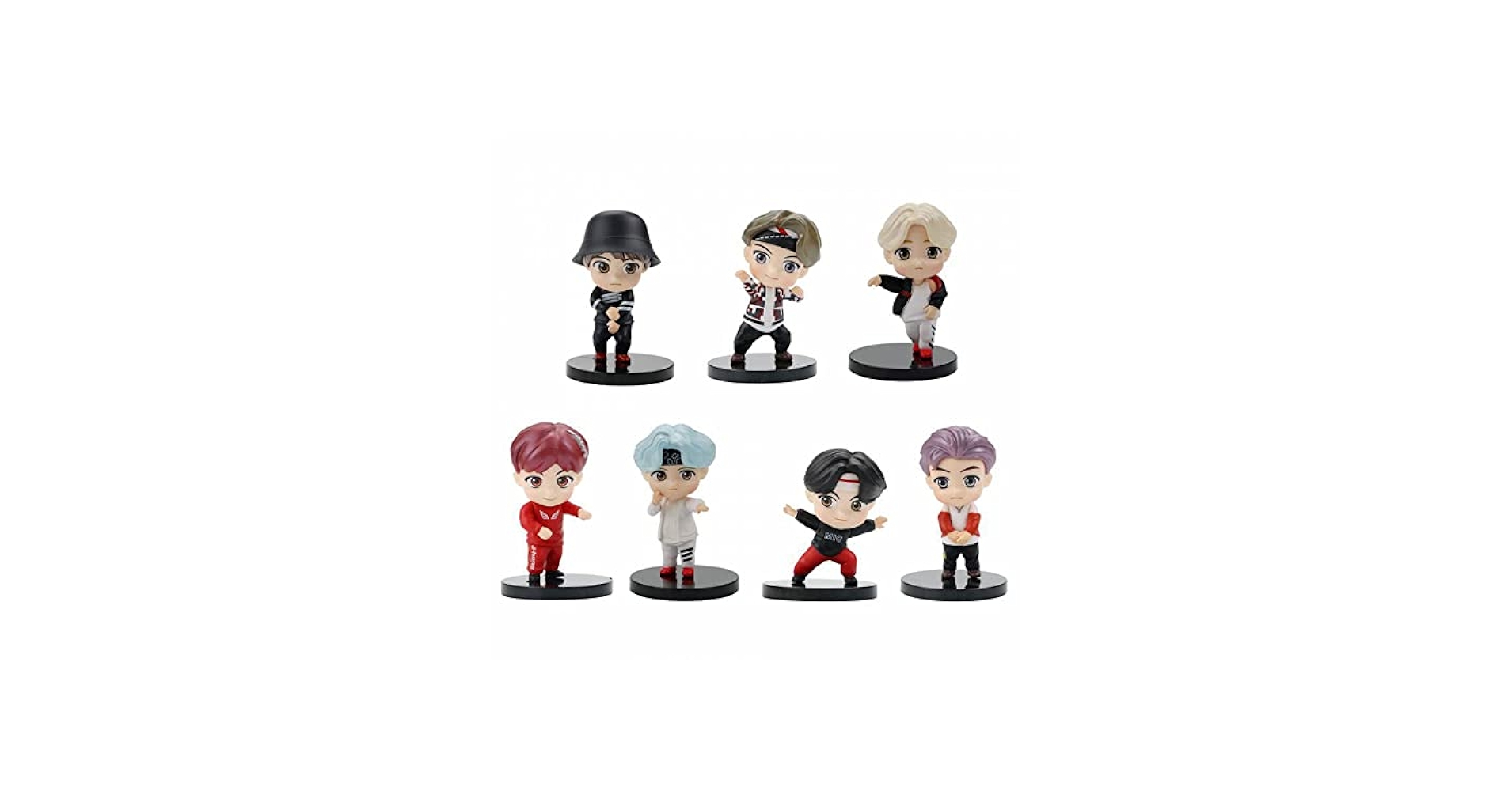 Amazon.co.jp: BTS 防弾少年団 フィギュア公式 人形 全員セット 高さ約