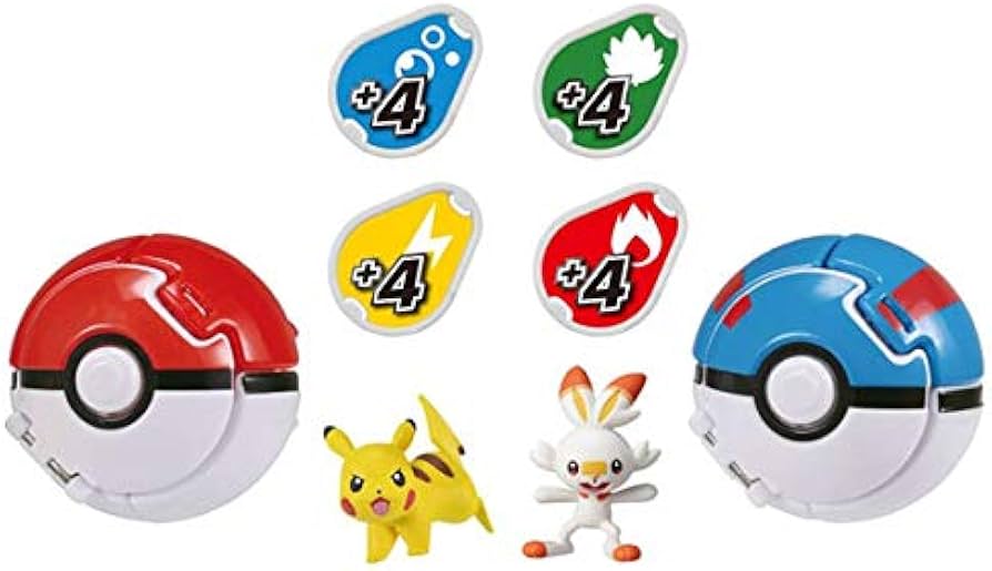 Amazon.co.jp: ポケットモンスター モンコレ ポケデルゼ サトシVSゴウ