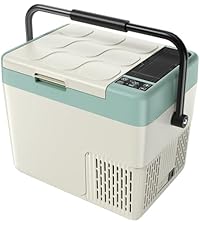 Amazon.co.jp: EUHOMY 車載冷蔵庫 35L 大容量 ポータブル冷蔵庫 2室