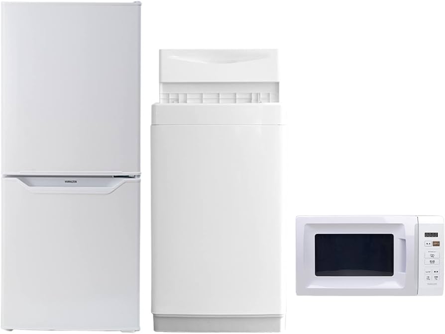 Amazon | [山善] 【新生活家電3点セット】 家電セット 冷蔵庫106L 洗濯