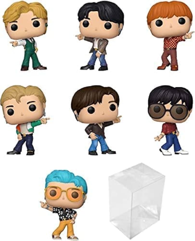 Amazon.co.jp: 防弾少年団 Funko Pop BTS ダイナマイト 7個セット