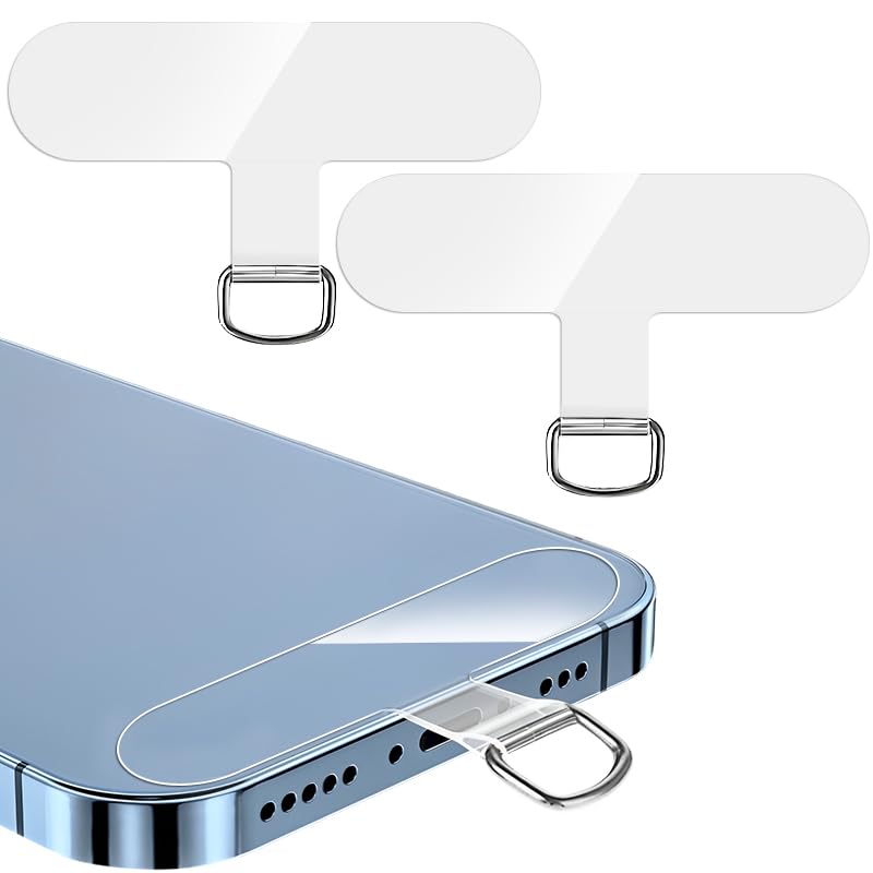 Amazon | [ZXZone] ストラップホルダー スマホ ストラップホール 透明