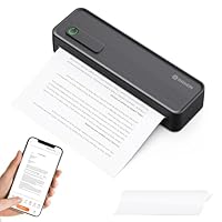 Amazon.co.jp: InkWon A41 モバイルプリンター A4対応 インクレス