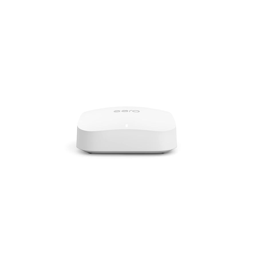 Amazon eero Pro 6E tri-band mesh Wi-Fi 6E router, with built-in