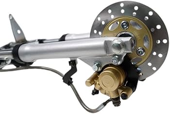 Amazon | ミニモト モンキーフロントサスペンションディスクシルバー