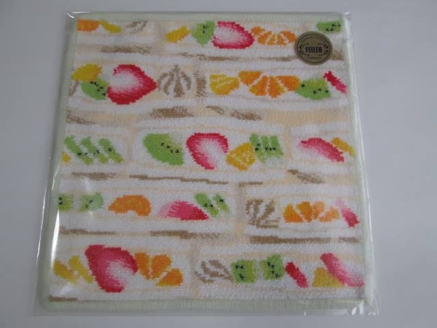 Amazon.co.jp: フェイラー タオルハンカチ 25cm フルーツサンド