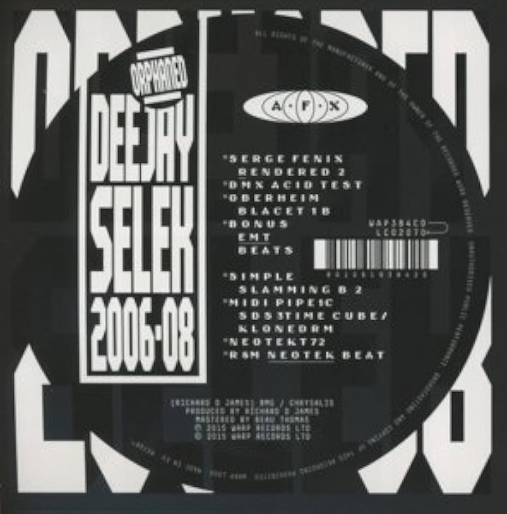 Amazon.co.jp: Orphaned deejay Selek 2006-08 : Afx: 本