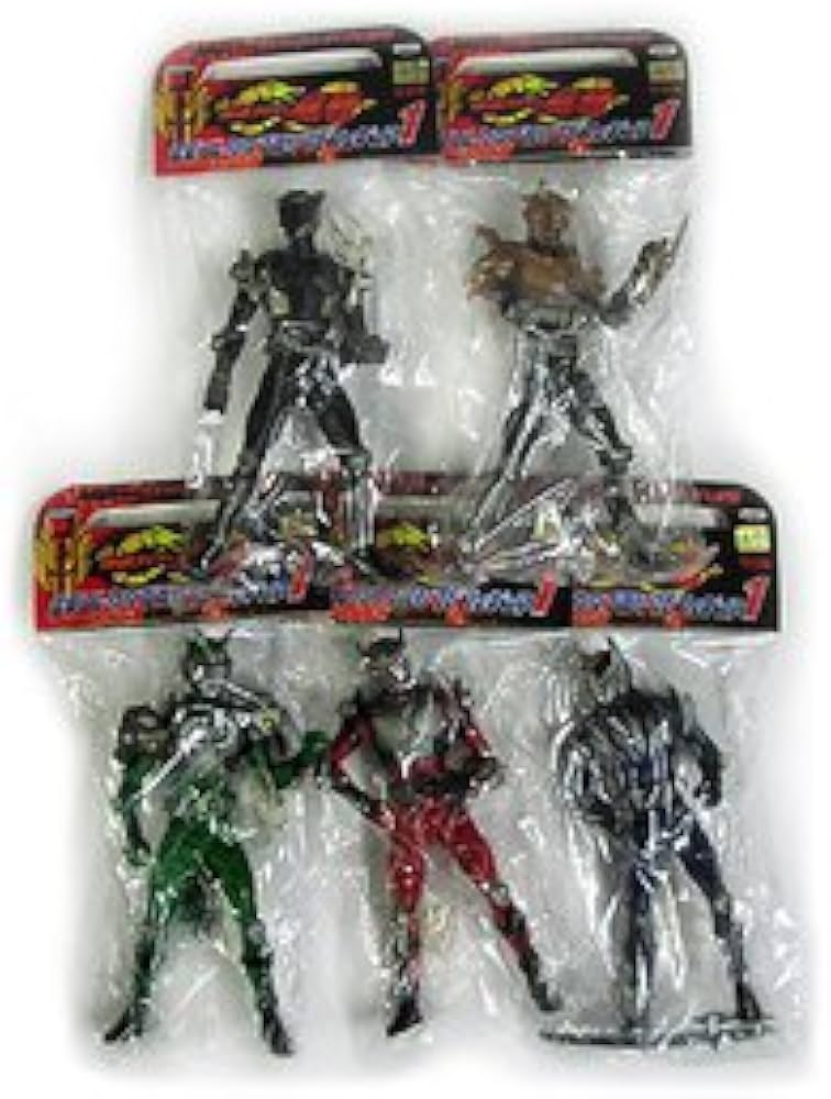 Amazon.co.jp: 仮面ライダー龍騎コレクタブルソフビフィギュア1～3 全