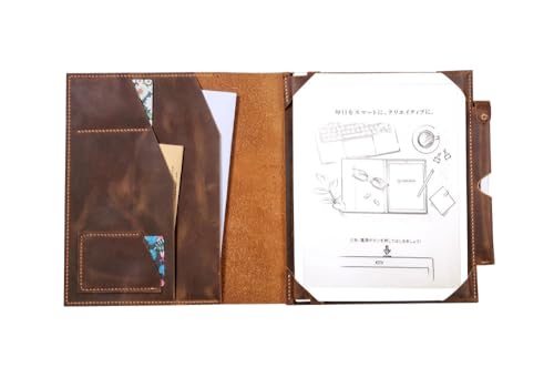 Amazon | 手作り レザー 富士通 QUADERNO A4 A5 クアデルノ カバー