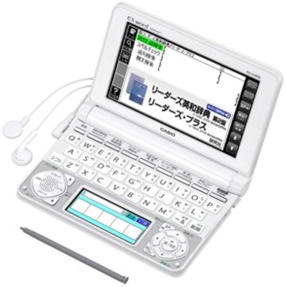 Amazon.co.jp: Casio XD-N4900WE EX-WORD Electronic Dictionary, High