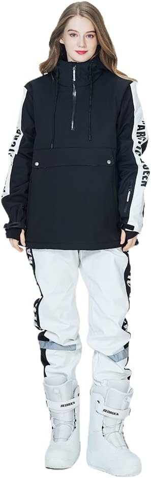 Amazon.co.jp: [HOTIAN] スノーボードウェア 上下セット レディース