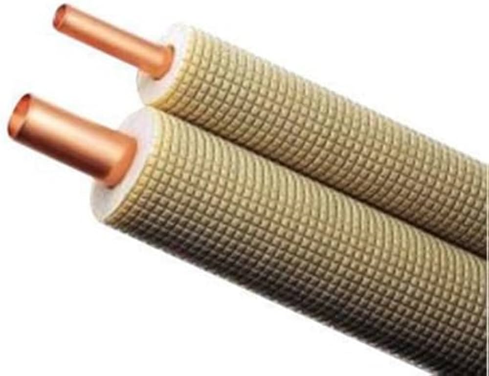 Amazon.co.jp: エアコン配管用被覆銅管 ペアコイル 2分3分 20m