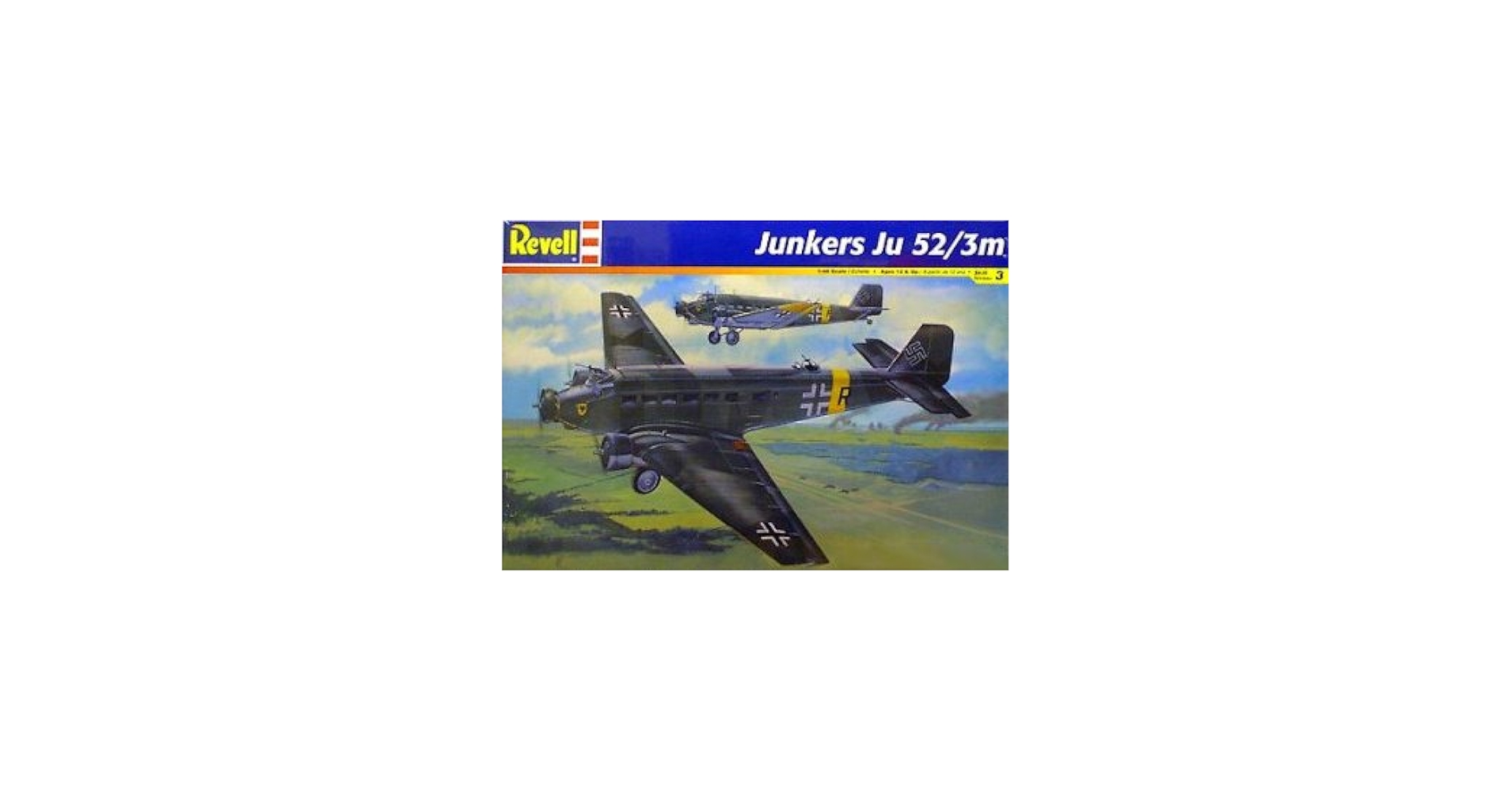 Amazon | Junkers Ju 52/3m ドイツナチ軍機モデルキット Revell