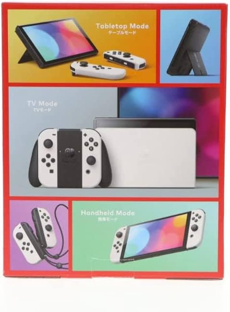 Amazon.co.jp: 任天堂 Switch(有机EL款) Joy-Con(L)/(R) 白 : ゲーム