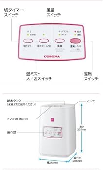 Amazon | コロナ(Corona) ナノリフレ CNR-400B(W) ホワイト | コロナ