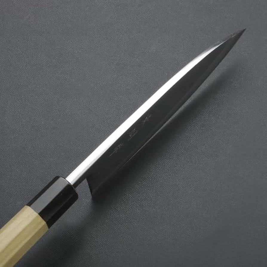 Amazon | 古式鍛造青紙2号 出刃包丁180mm 八角水牛柄 | ほんまもん