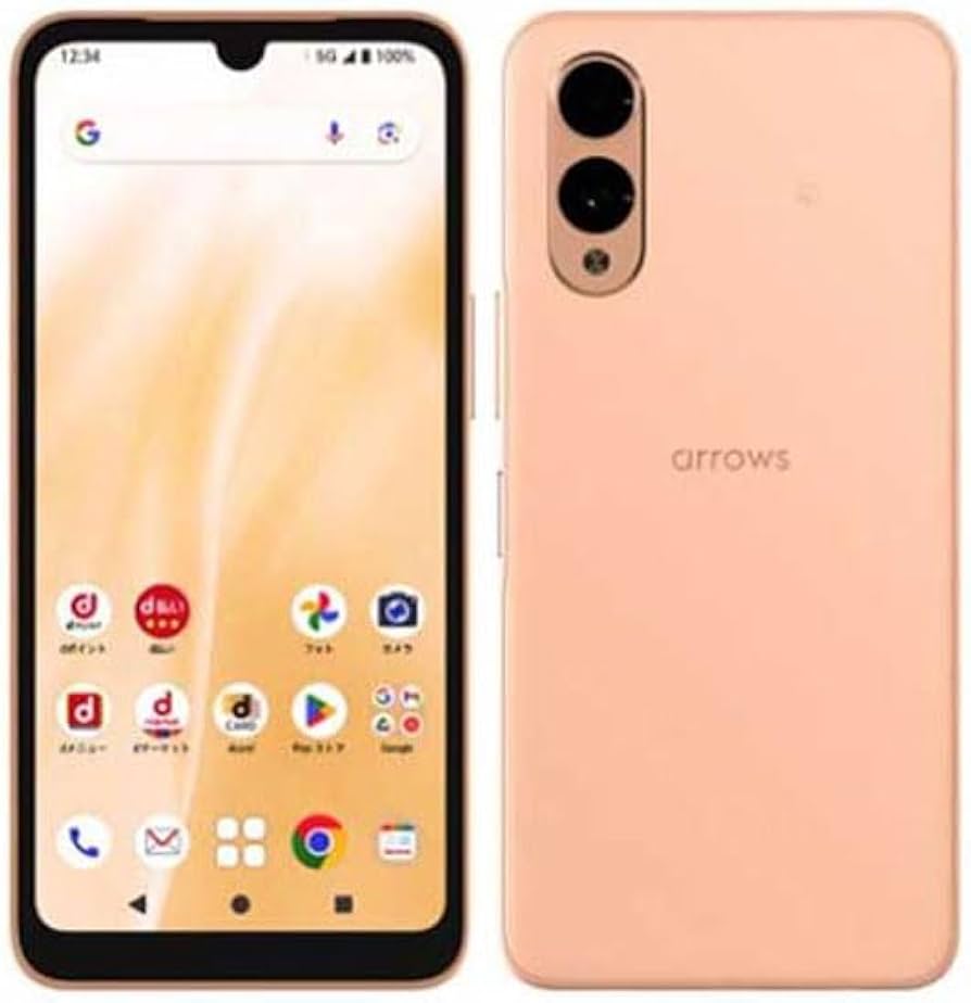 Amazon | docomo版 SIMフリー arrows We2 F-52E 本体 (ライトオレンジ