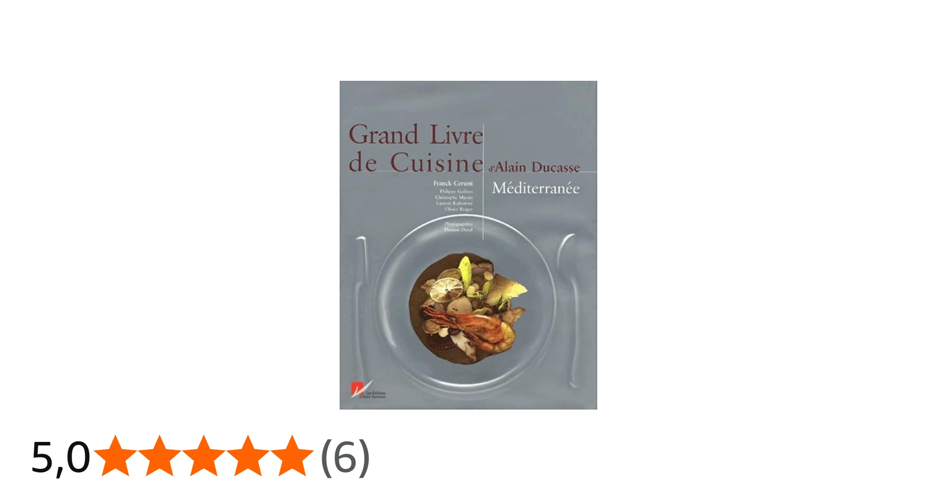 Amazon.it: Grand Livre de Cuisine d'Alain Ducasse: Méditerranée