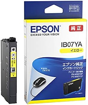 Amazon.co.jp: エプソン 純正 インクカートリッジ IB07YA イエロー