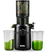 Amazon.co.jp: Fretta ジューサー 10.8cm広い投入口 1L大容量 スロー