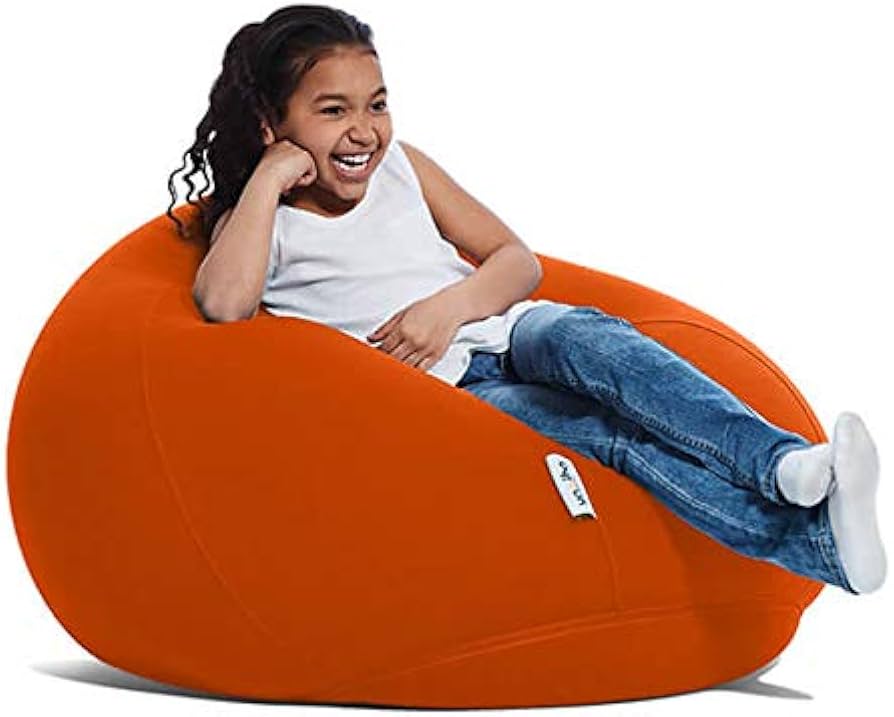 Amazon.co.jp: Yogibo Drop ヨギボー ドロップ オレンジ ビーズソファ