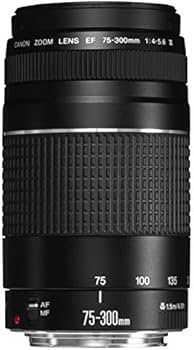 Amazon.com : Canon 75-300mm F4-5.6 III EF Lens (Non-USM) : Camera