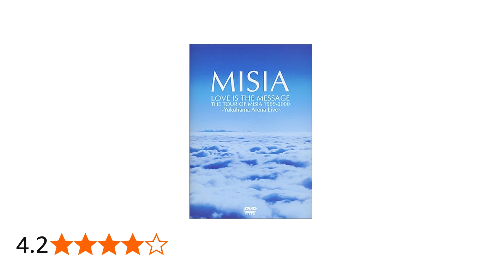 Amazon.co.jp: LOVE IS THE MESSAGE THE TOUR OF MISIA 1999-2000 [DVD