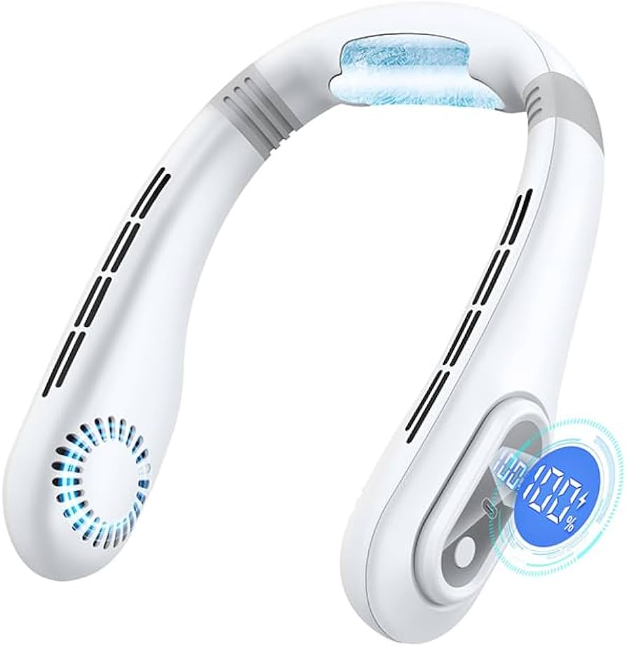 Amazon | 首掛け扇風機 ネッククーラー 【2025夏新開発 ネックファン