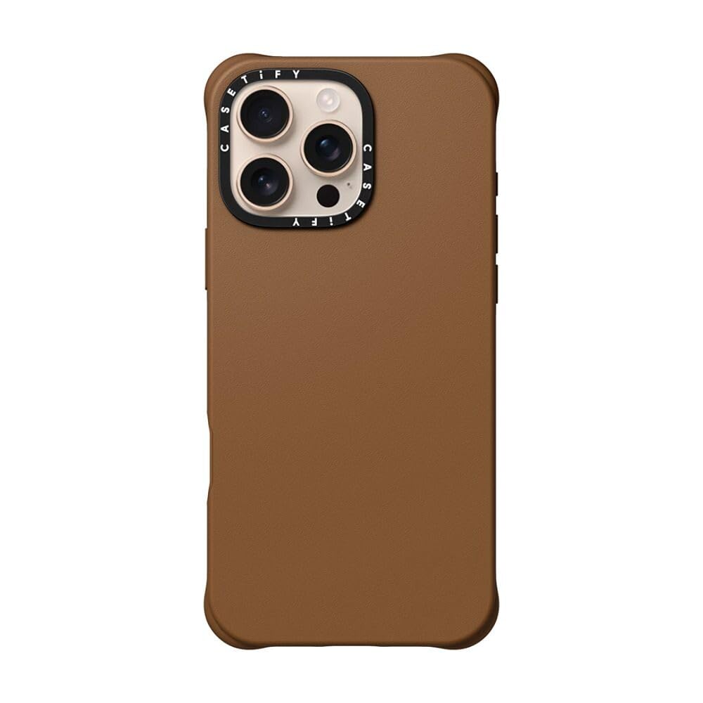 Amazon.com: CASETiFY BioVeg iPhone 16 Pro Max Faux Leather Case