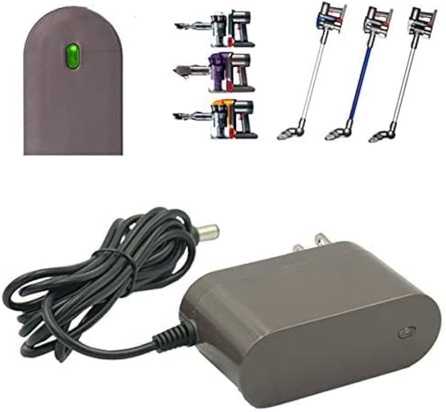 Amazon.co.jp: ダイソン dyson 互換 ACアダプター 充電器 充電ランプ