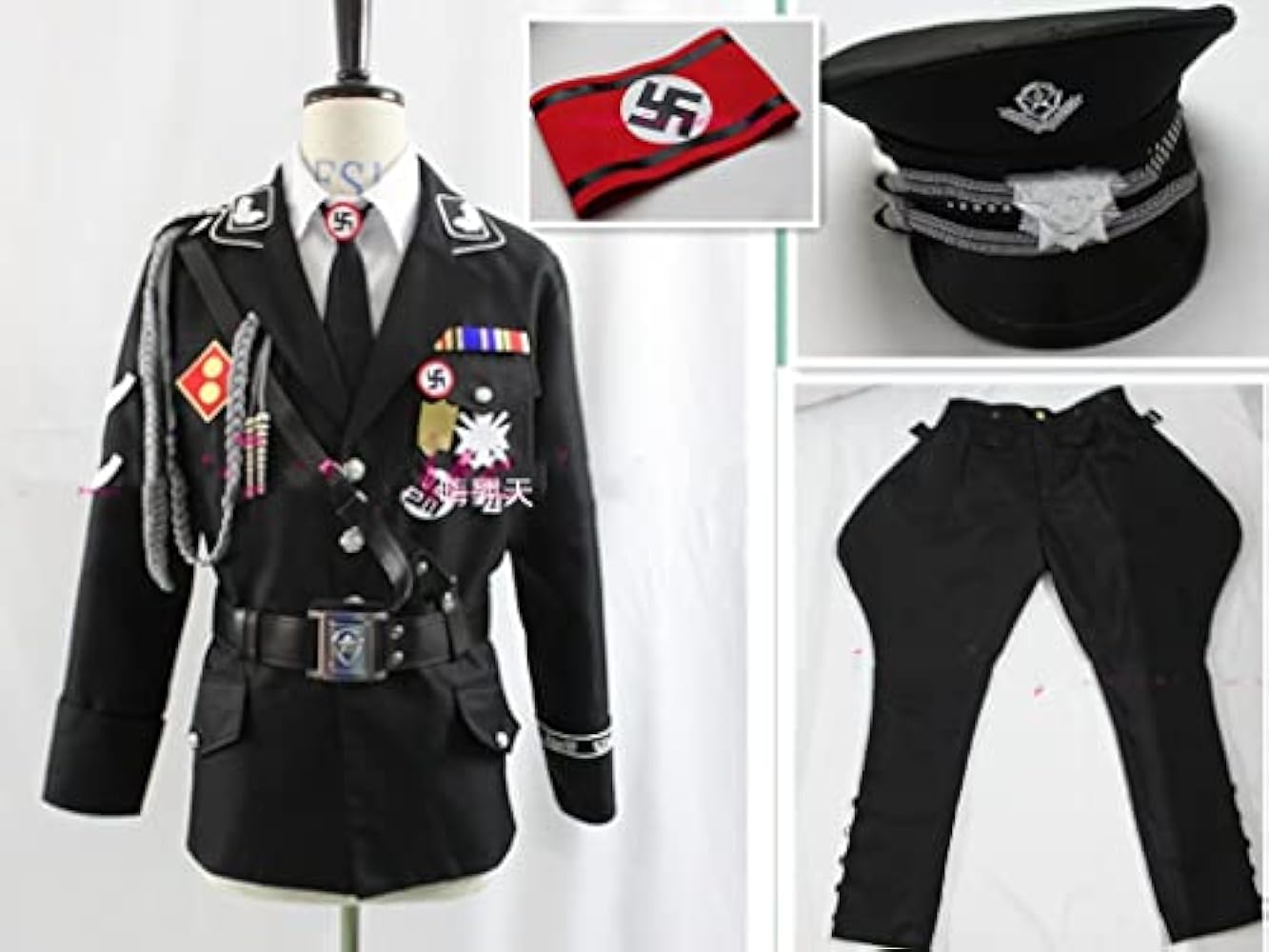 Amazon.co.jp: [QLPLYZON] （ウィッグ、靴追加 ）ドイツ軍 軍服風