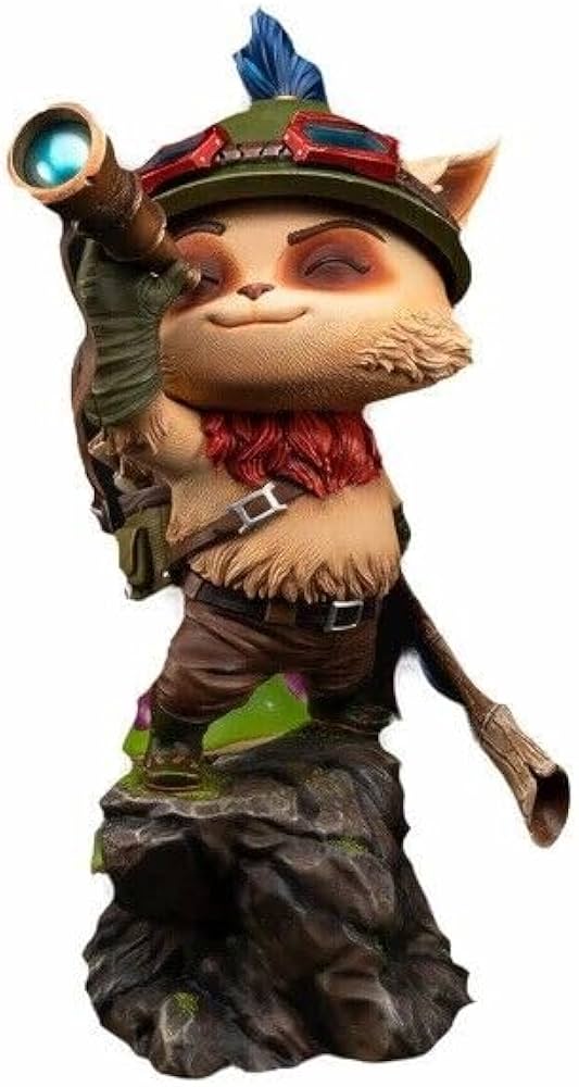 Amazon.com: PureArts League of Legends - Teemo - Statuette 1/4