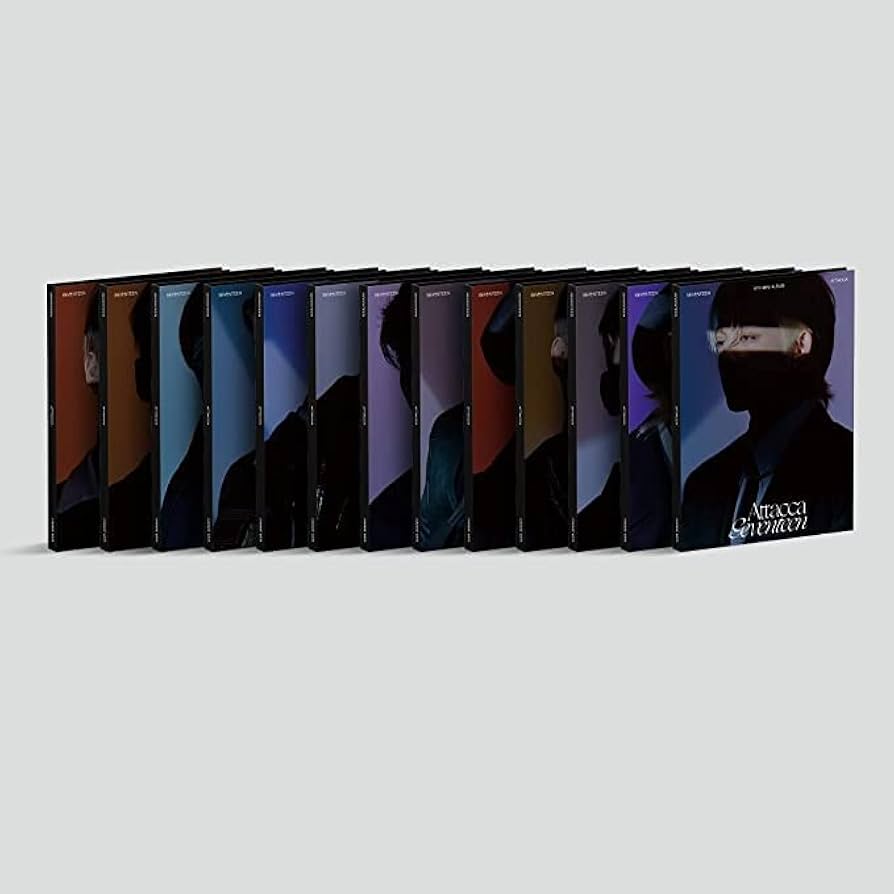 Amazon.com: SEVENTEEN ATTACCA 9th Mini Album CARAT Ver. ( RANDOM