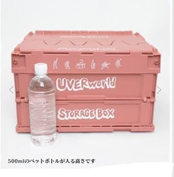 Amazon.co.jp: UVERworld 折りたたみコンテナ ピンク : おもちゃ