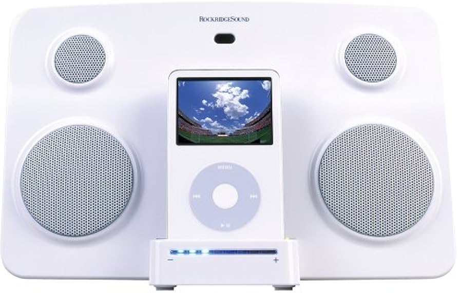 Amazon.co.jp: ROCKRIDGE SOUND iPodスピーカー ホワイト ist01 W
