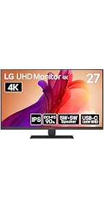Amazon.co.jp: LG モニター ディスプレイ 27U730A-B 27インチ/4K(3840