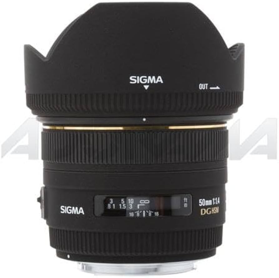 Amazon.com : Sigma 50mm f/1.4 EX DG HSM Lens for Canon Digital SLR