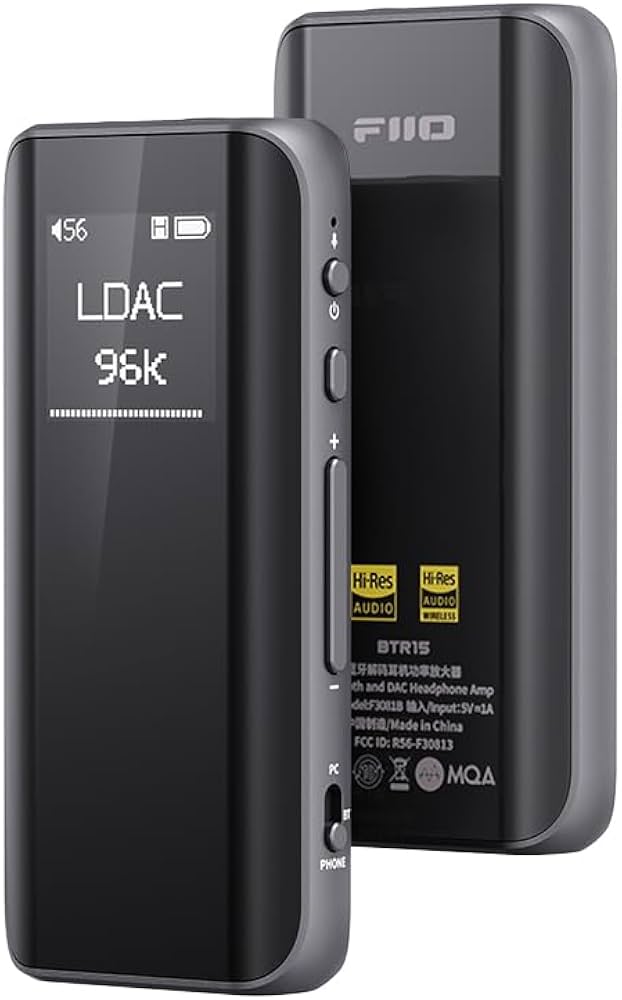 Amazon | FiiO BTR15 - Amplificadores de auriculares Bluetooth 5.1