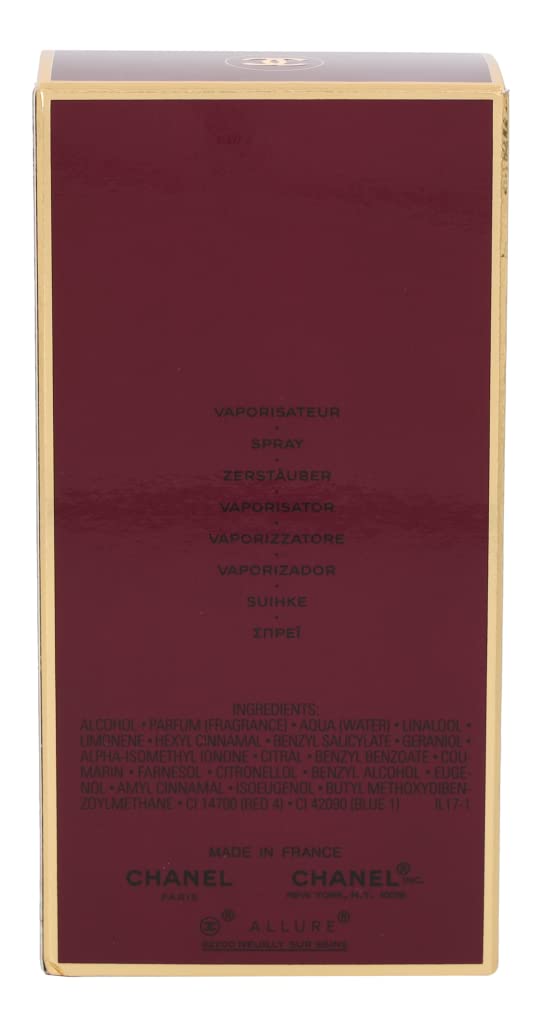 Chanel Allure Sensuelle Spray Perfume 50 ml : Amazon.co.uk: Beauty