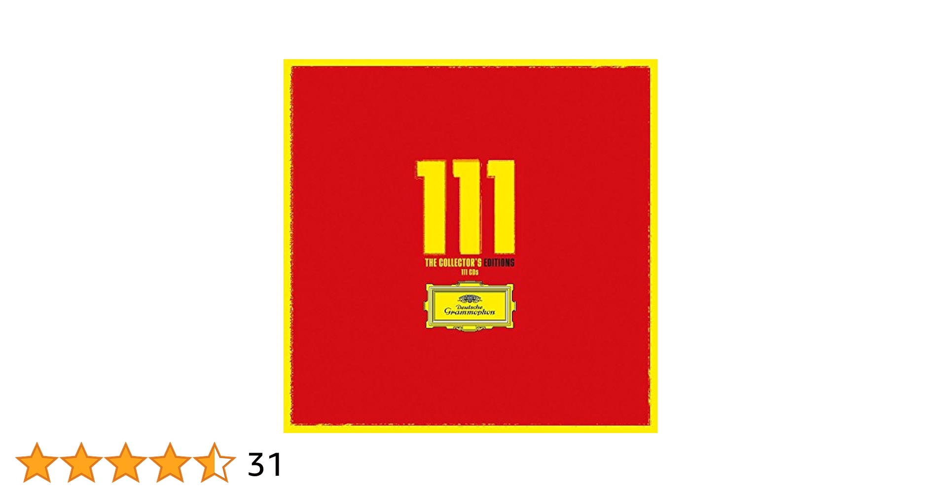 111 YEARS OF DEUTSCHE GRAMMOPHON 13DVD 111 Years of Deutsche