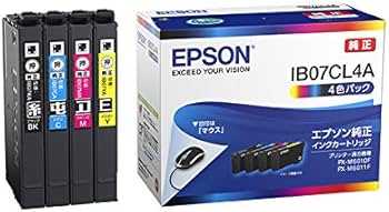Amazon.co.jp: エプソン 純正 インクカートリッジ IB07CL4A 4色パック