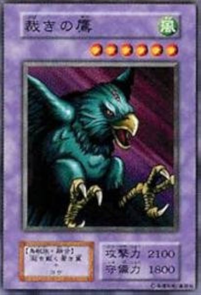 Amazon.co.jp: 遊戯王カード 裁きの鷹 VOL6-45N : ホビー