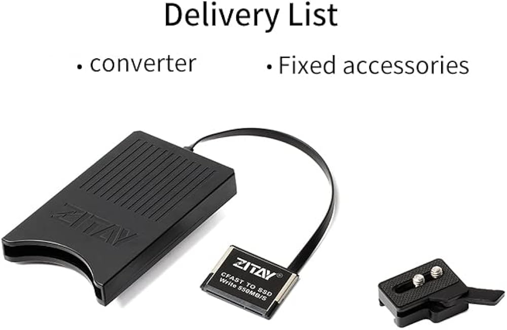 ZITAY CFast auf SSD Adapter CFast 2.0 auf 2.5
