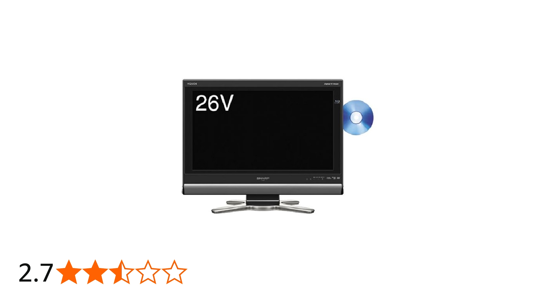 Amazon | シャープ 26V型 ハイビジョン 液晶テレビ ブルーレイ