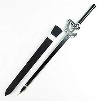 Amazon | CHUCHUFLY高級刀 ソード エリュシデータ キリト 模造刀