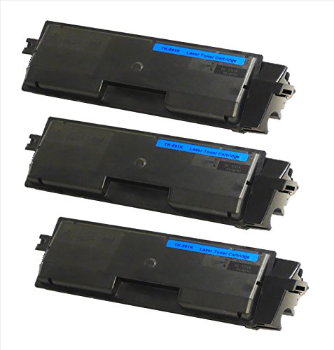 Amazon | 京セラ用 TK-591リサイクルトナーブラック TK-591K 3本 廃