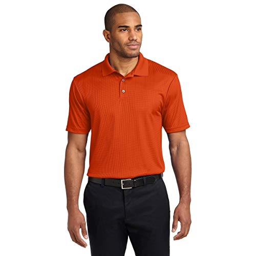 Port Authority Performance Fine Jacquard Polo Shirt True Navy at